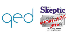 skeptic magazine ockham award shortlister qedcon