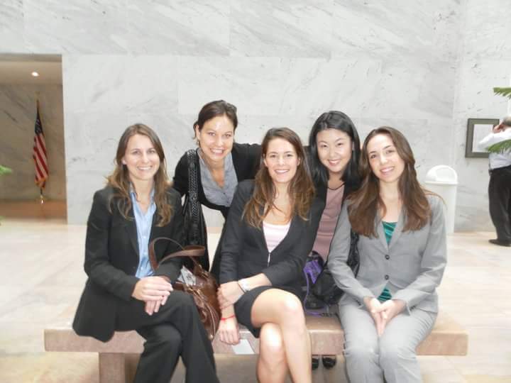 Naturopathic students and me lobbying at DCFLI; May 21st, 2011